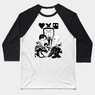 Love Death and Robots Baseball T-Shirt